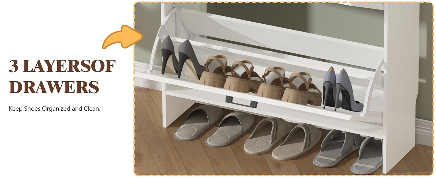 Dulap pantofi cu sertare rabatabile – imagine detaliu 2