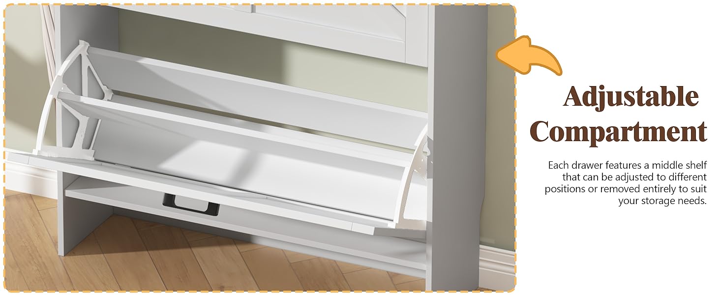 Dulap pantofi cu sertare rabatabile – imagine detaliu 3